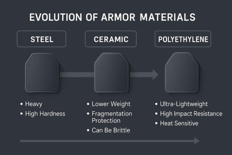 Material Weight Reduction Pattern From Steel To Polyethylene: Evolution Of Armor Materials & Weight ...