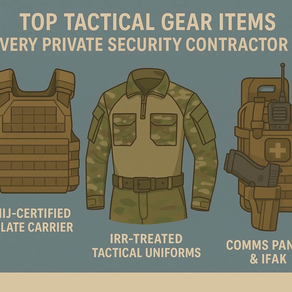 private security tactical gear