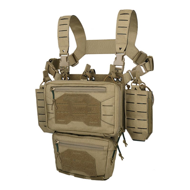 Armorguard Laser-cut Molle Chest Rig With Pouches