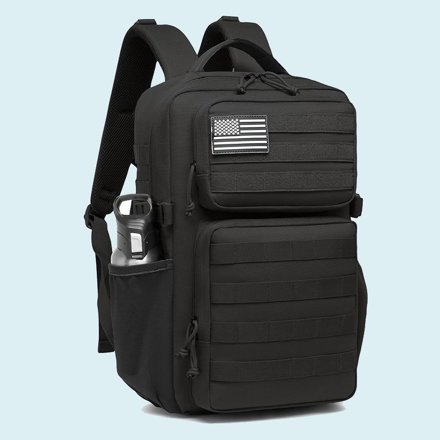 Waterproof 3 Day Assault Pack With Water Bottle Holder