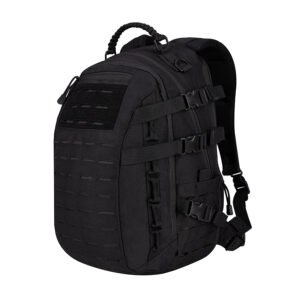 black-military-backpack
